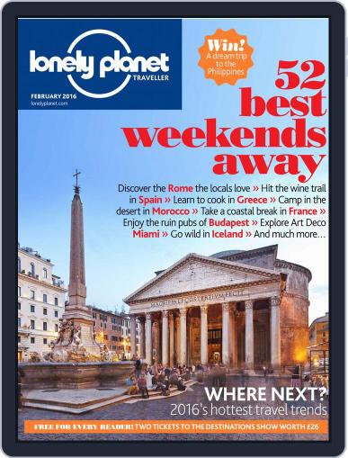 Lonely Planet February 1st, 2016 Digital Back Issue Cover