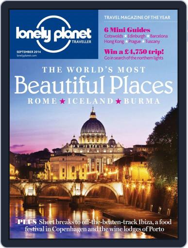 Lonely Planet August 15th, 2014 Digital Back Issue Cover