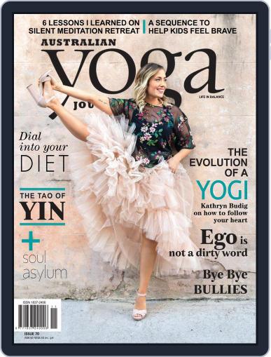 Australian Yoga Journal October 1st, 2018 Digital Back Issue Cover