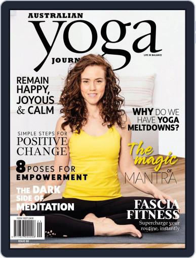 Australian Yoga Journal July 1st, 2018 Digital Back Issue Cover