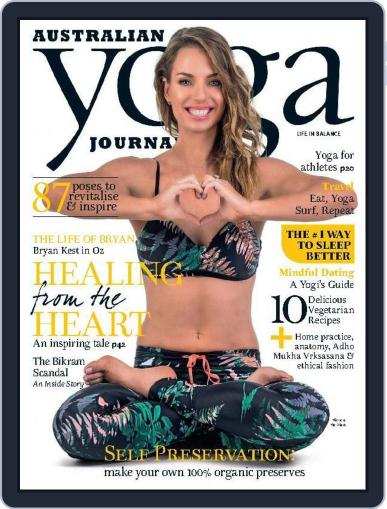 Australian Yoga Journal August 1st, 2015 Digital Back Issue Cover
