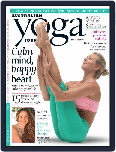 Australian Yoga Journal April 22nd, 2015 Digital Back Issue Cover