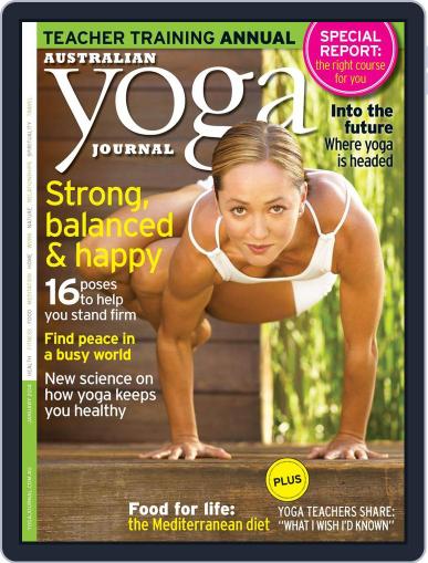 Australian Yoga Journal December 11th, 2013 Digital Back Issue Cover