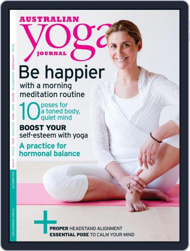 Australian Yoga Journal September 3rd, 2012 Digital Back Issue Cover