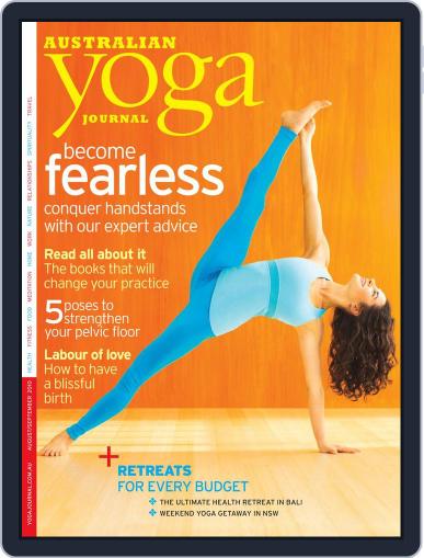 Australian Yoga Journal March 15th, 2012 Digital Back Issue Cover