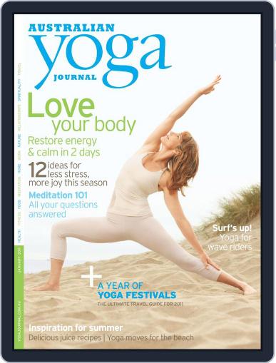 Australian Yoga Journal February 12th, 2012 Digital Back Issue Cover