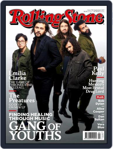 Rolling Stone Australia September 1st, 2017 Digital Back Issue Cover