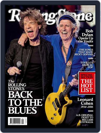 Rolling Stone Australia January 1st, 2017 Digital Back Issue Cover