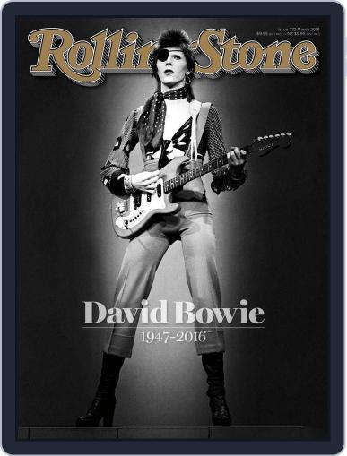 Rolling Stone Australia February 3rd, 2016 Digital Back Issue Cover