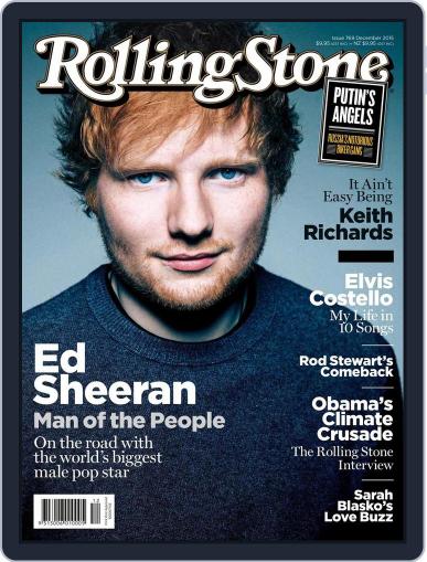 Rolling Stone Australia November 5th, 2015 Digital Back Issue Cover