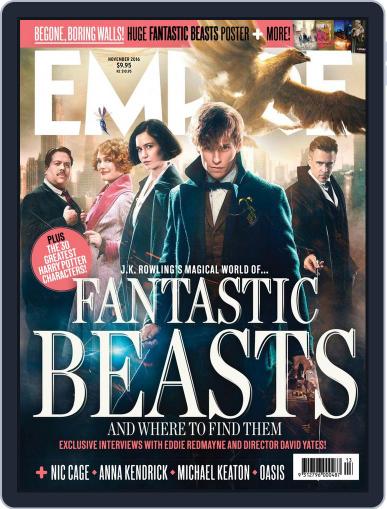 Empire Australasia November 1st, 2016 Digital Back Issue Cover