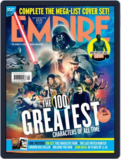 Empire Australasia September 1st, 2015 Digital Back Issue Cover