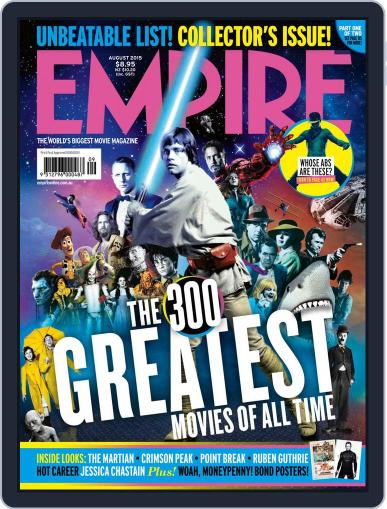 Empire Australasia August 1st, 2015 Digital Back Issue Cover