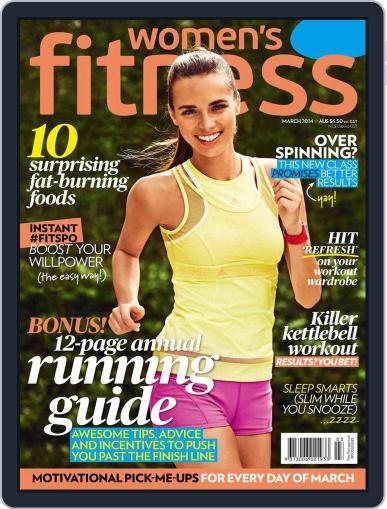 Women's Fitness Australia March 2nd, 2014 Digital Back Issue Cover