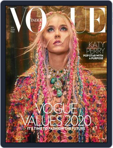 VOGUE India January 1st, 2020 Digital Back Issue Cover
