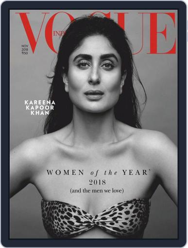 VOGUE India November 1st, 2018 Digital Back Issue Cover