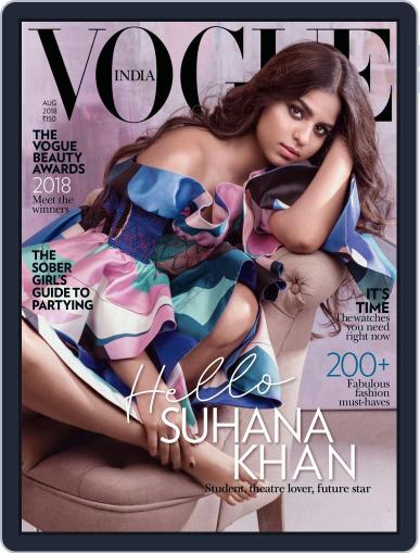 VOGUE India August 1st, 2018 Digital Back Issue Cover