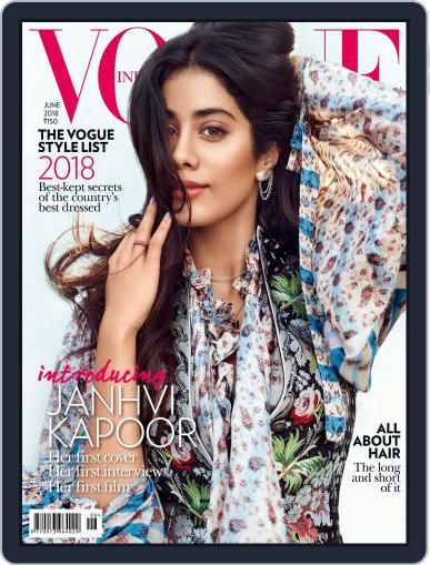 VOGUE India June 1st, 2018 Digital Back Issue Cover