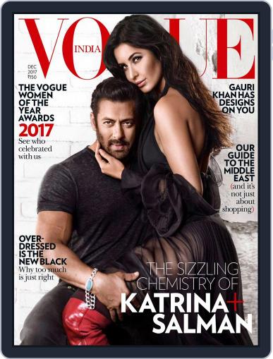 VOGUE India December 1st, 2017 Digital Back Issue Cover