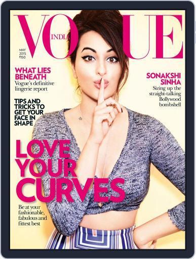VOGUE India April 29th, 2015 Digital Back Issue Cover