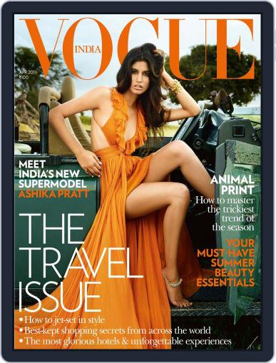 VOGUE India April 1st, 2011 Digital Back Issue Cover