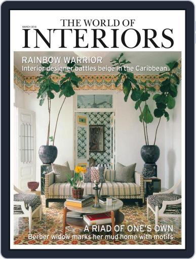 The World of Interiors March 1st, 2018 Digital Back Issue Cover