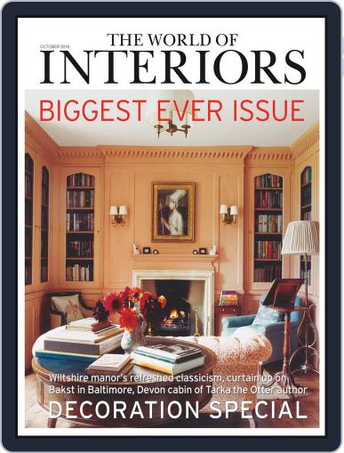 The World of Interiors October 1st, 2016 Digital Back Issue Cover