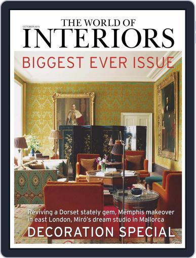The World of Interiors September 2nd, 2015 Digital Back Issue Cover