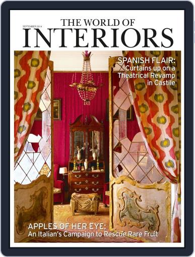 The World of Interiors August 6th, 2014 Digital Back Issue Cover