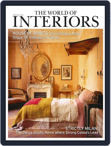 The World of Interiors May 8th, 2014 Digital Back Issue Cover