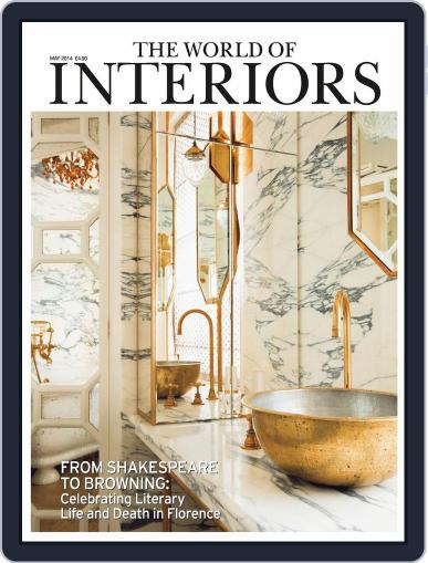 The World of Interiors April 2nd, 2014 Digital Back Issue Cover