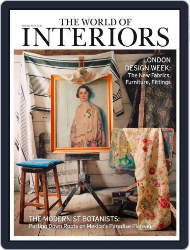 The World of Interiors January 30th, 2013 Digital Back Issue Cover