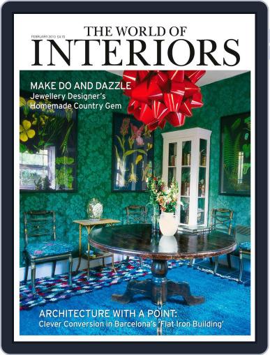 The World of Interiors January 2nd, 2013 Digital Back Issue Cover