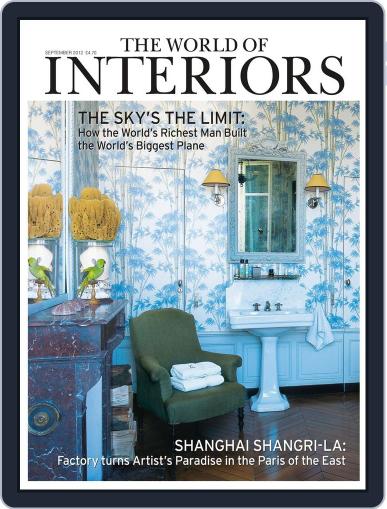The World of Interiors August 1st, 2012 Digital Back Issue Cover