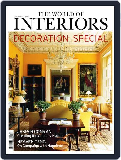 The World of Interiors September 9th, 2011 Digital Back Issue Cover