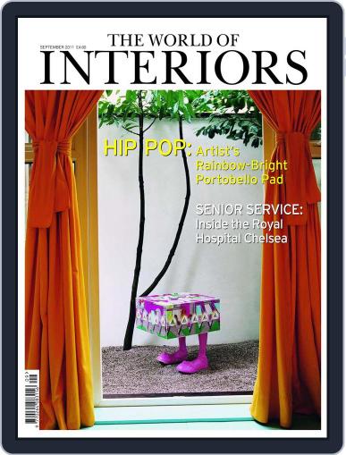 The World of Interiors August 3rd, 2011 Digital Back Issue Cover