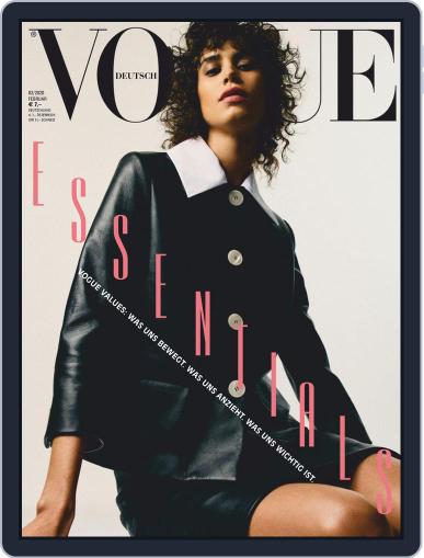 Vogue (D) February 1st, 2020 Digital Back Issue Cover