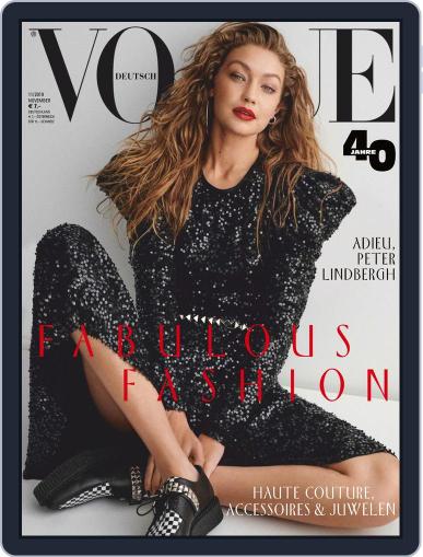 Vogue (D) November 1st, 2019 Digital Back Issue Cover