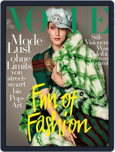 Vogue (D) August 1st, 2017 Digital Back Issue Cover