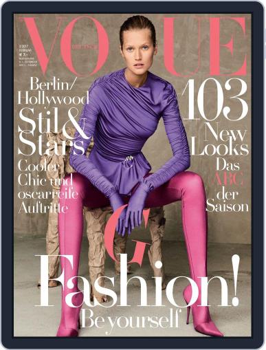 Vogue (D) February 1st, 2017 Digital Back Issue Cover