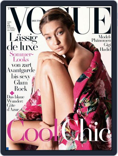 Vogue (D) May 1st, 2016 Digital Back Issue Cover