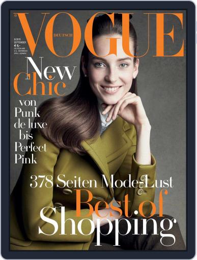 Vogue (D) September 1st, 2015 Digital Back Issue Cover