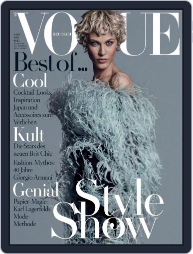 Vogue (D) April 1st, 2015 Digital Back Issue Cover