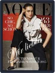 Vogue (D) (Digital) Subscription                    January 1st, 2015 Issue