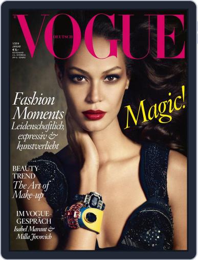 Vogue (D) January 1st, 2014 Digital Back Issue Cover