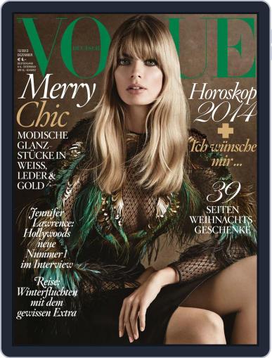 Vogue (D) December 1st, 2013 Digital Back Issue Cover
