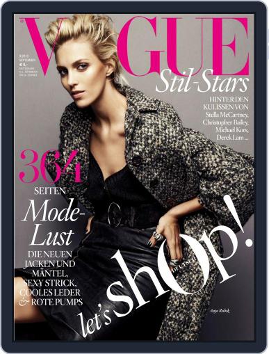 Vogue (D) September 1st, 2013 Digital Back Issue Cover