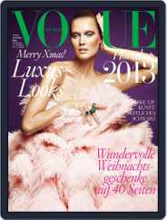 Vogue (D) (Digital) Subscription                    December 1st, 2012 Issue