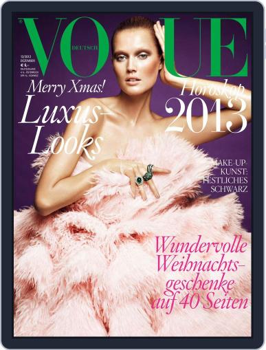 Vogue (D) December 1st, 2012 Digital Back Issue Cover