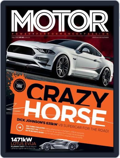 Motor Magazine Australia May 1st, 2020 Digital Back Issue Cover